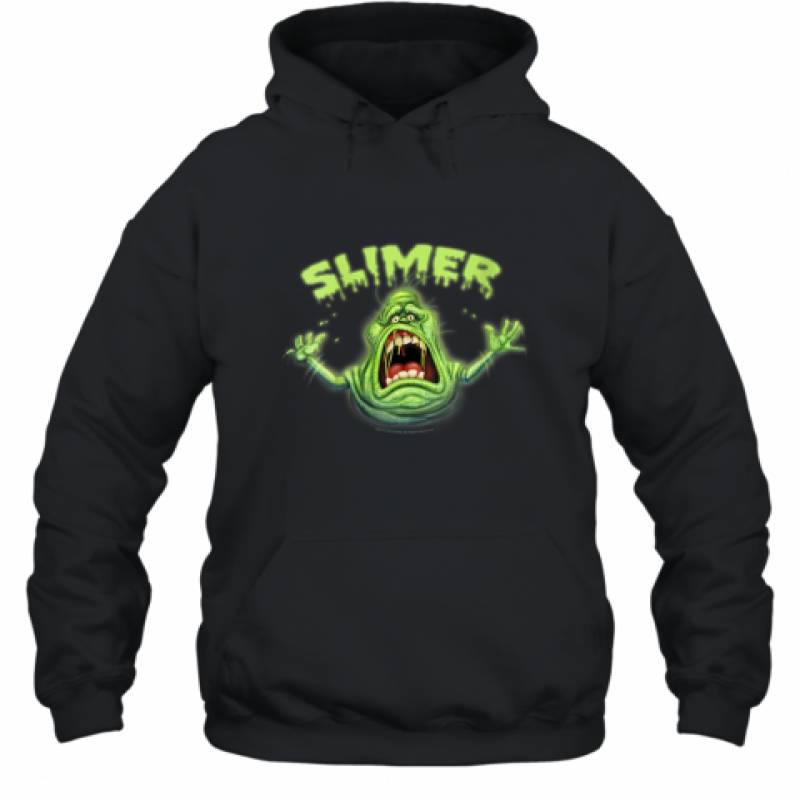 Ghostbusters Slimer Neon Portrait shirt Hoodie