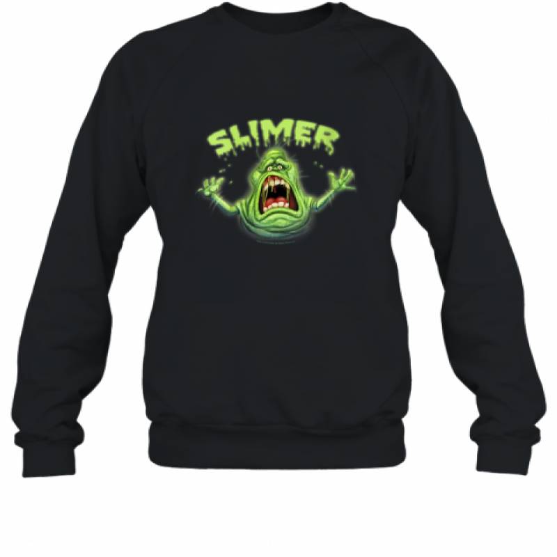 Ghostbusters Slimer Neon Portrait shirt Sweatshirt