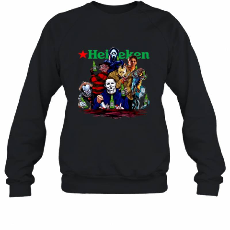 Heineken Horror film characters shirt Sweatshirt