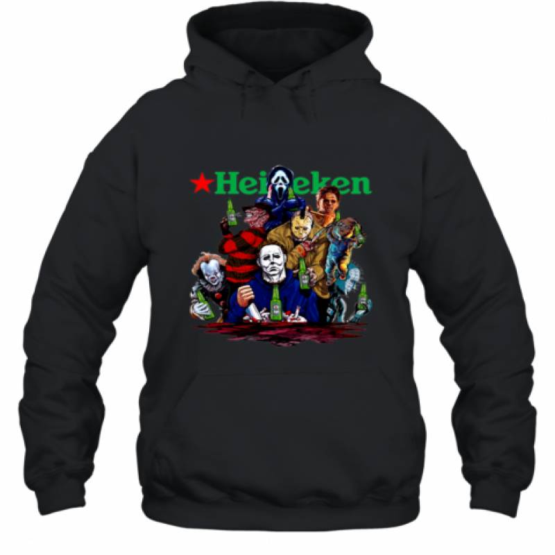 Heineken Horror film characters shirt Hoodie