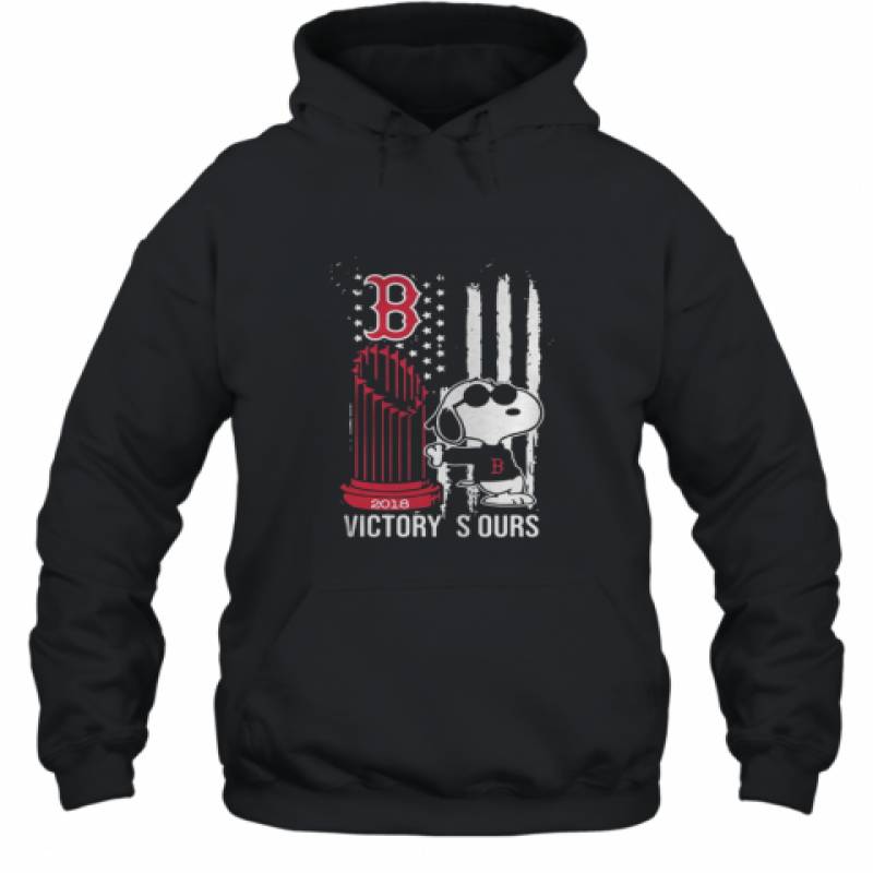 Get Now Victory Is Ours 2018 Snoopy Boston Red Sox shirt Hoodie