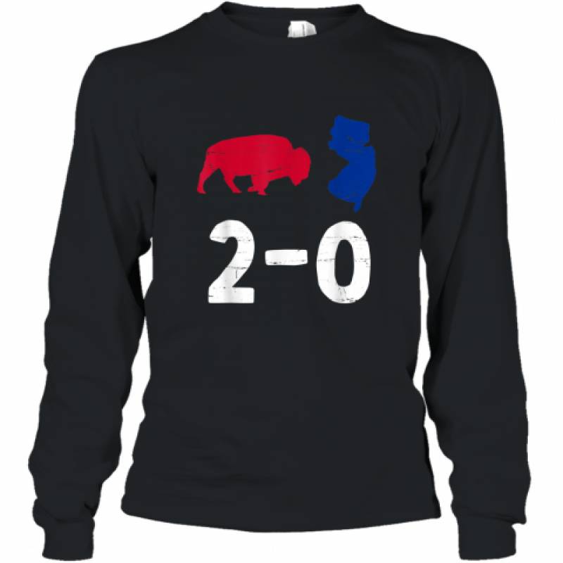 Bills Mafia Beats New Jersey Funny Buffalo New York Sports shirt Long Sleeve T-Shirt