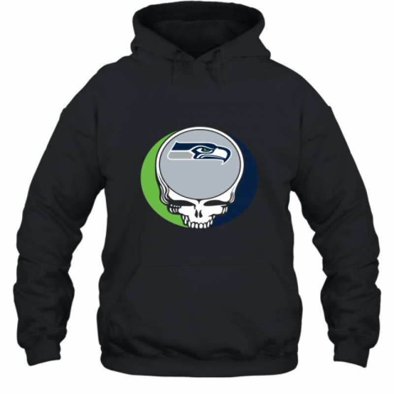 Halloween Skull Funny Football Team Seattle Seahawks shirt Hoodie