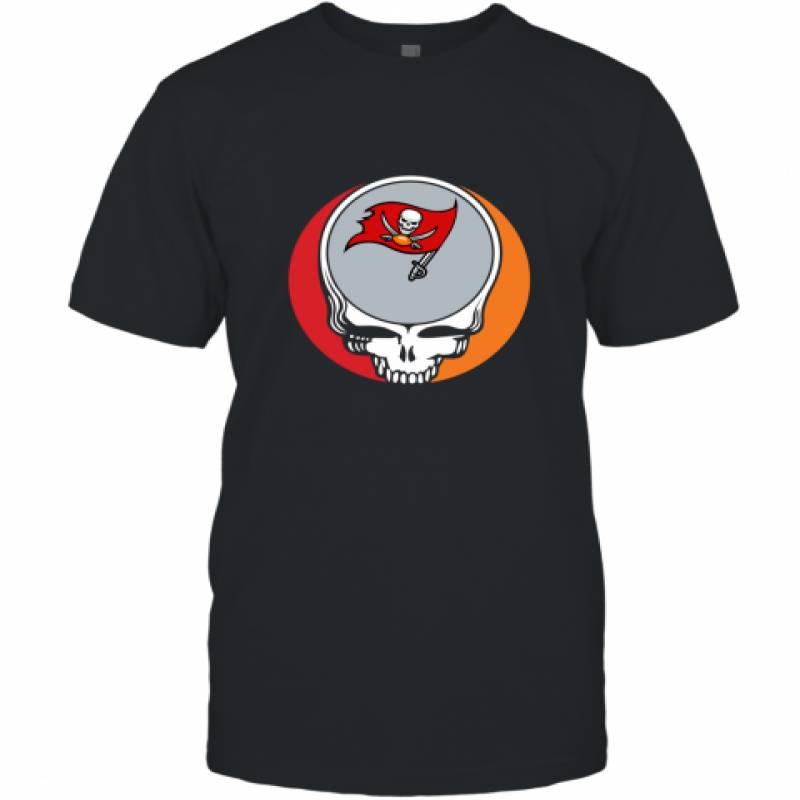 Halloween Skull Funny Football Team Tampa Bay Buccaneers shirt T-Shirt