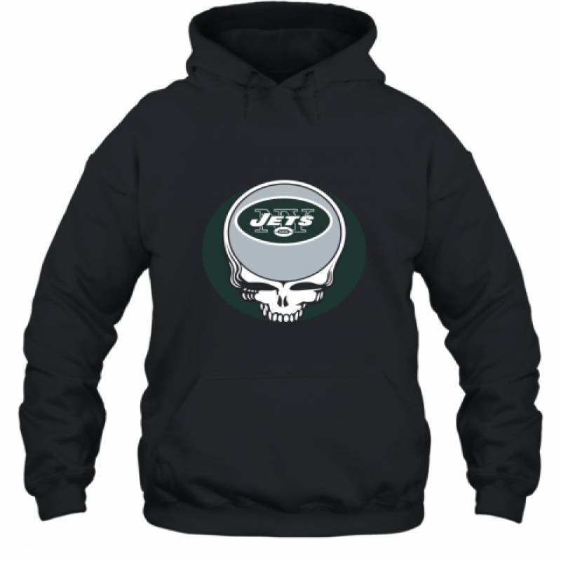 Halloween Skull Funny Football Team New York Jets Hoodie