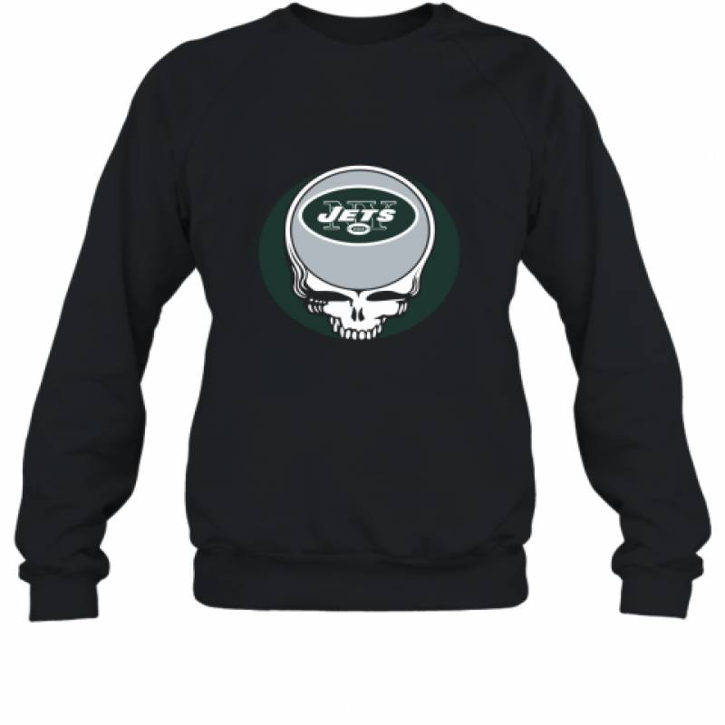 Halloween Skull Funny Football Team New York Jets Sweatshirt