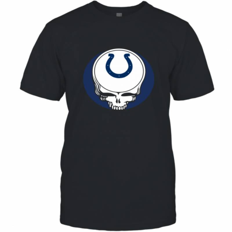 Halloween Skull Funny Football Team Indianapolis Colts shirt T-Shirt