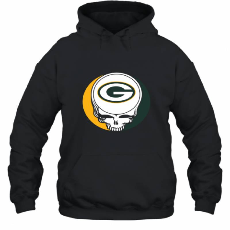 Halloween Skull Funny Football Team Green Bay Packers shirt Hoodie