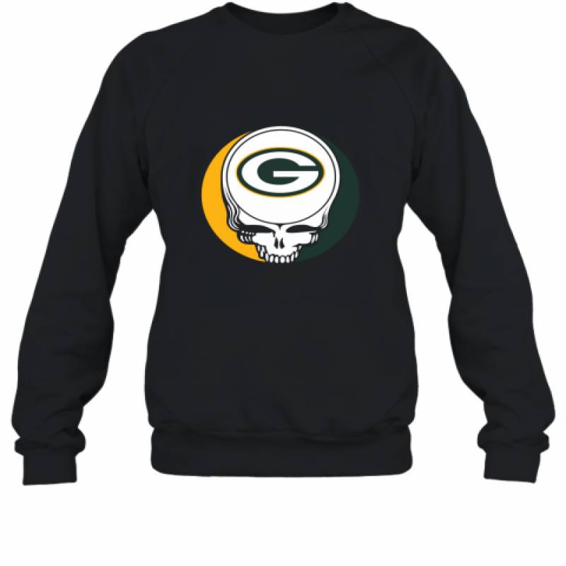 Halloween Skull Funny Football Team Green Bay Packers shirt Sweatshirt