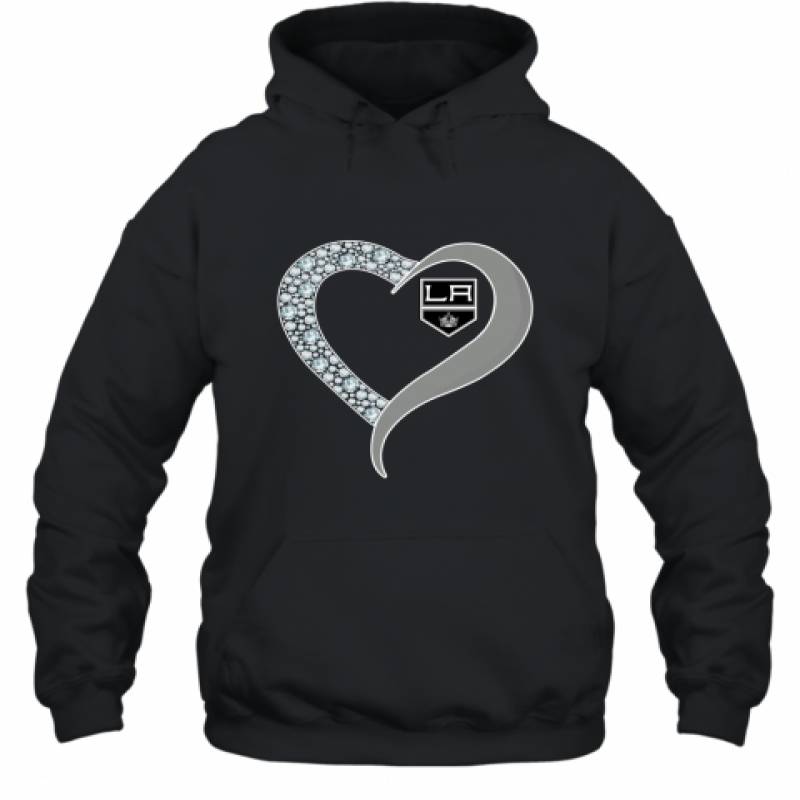 Diamond Los Angeles Kings Heart shirt Hoodie