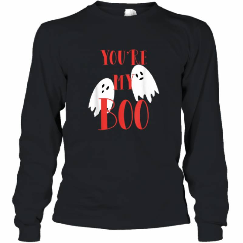 Cute Halloween Ghost, You're My Boo Long Sleeve T-Shirt