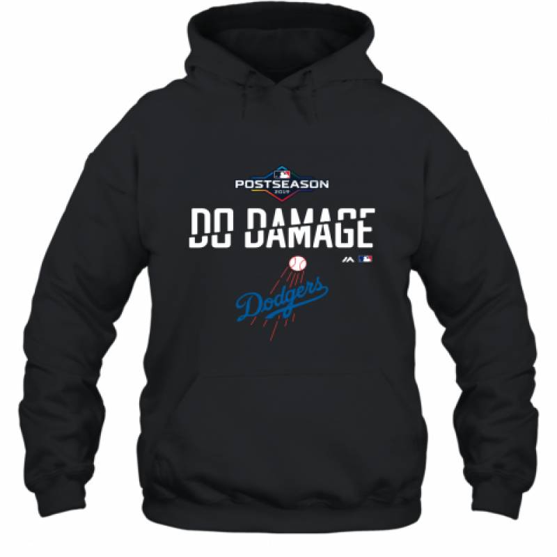 Do Damage Los Angeles Dodgers Postseason 2019 Shirt Hoodie