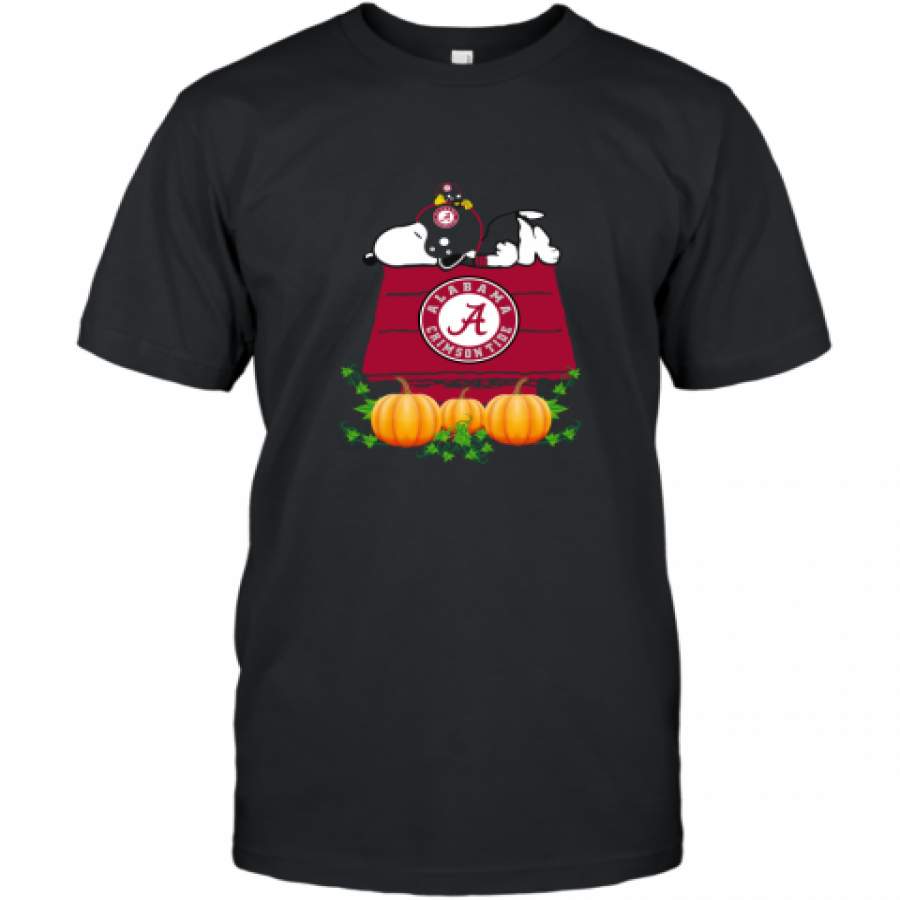 Alabama Snoopy Pumpkin House shirt T-Shirt