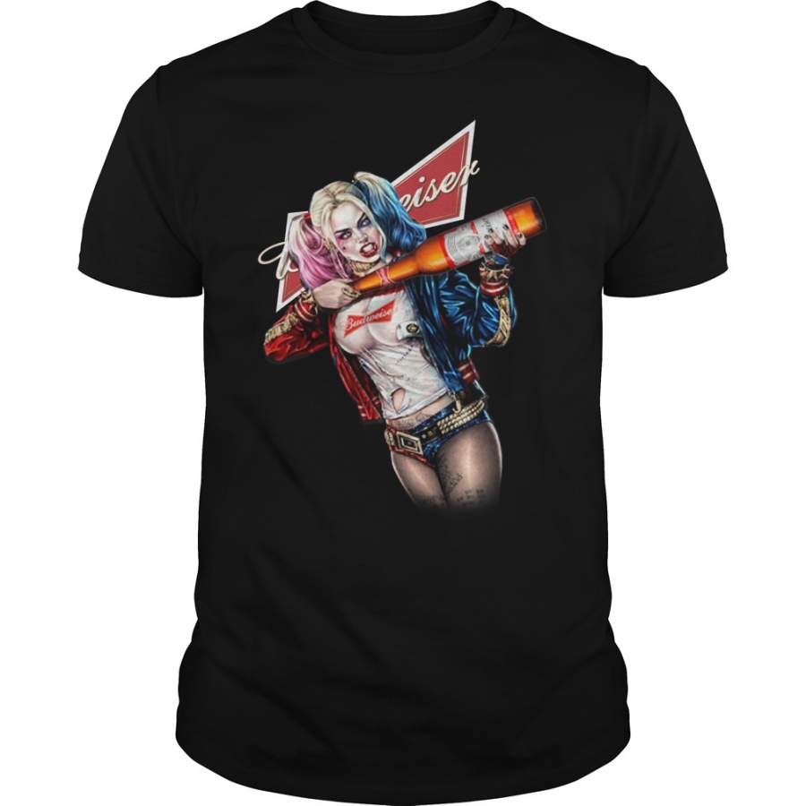 Harley Quinn Budweiser T-Shirt