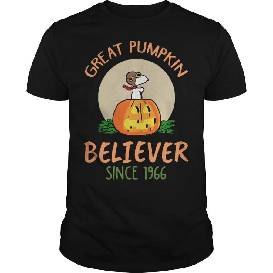 Halloween Snoopy great pumpkin believer since 1966 – T-Shirt