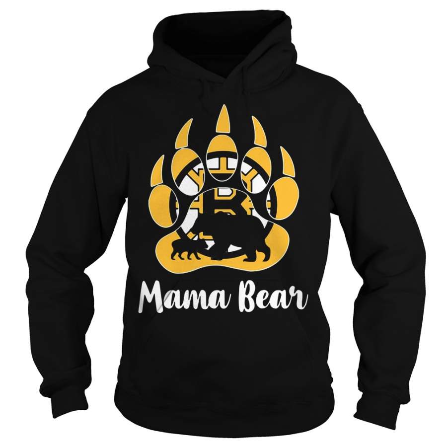 Boston Bruins Mama Bear Paw Hoodie