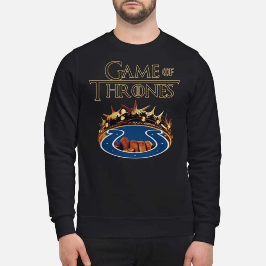 Game of Thrones Indianapolis Colts crown Sweatshirt