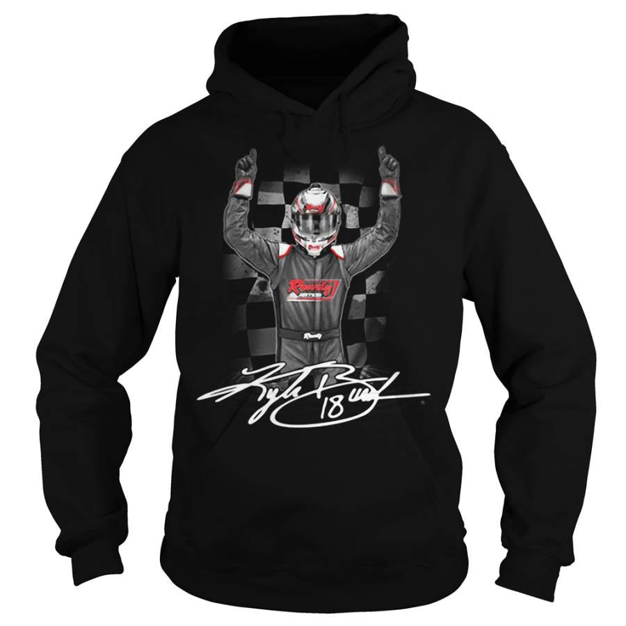 Guys Rowdy 18 Kyle Busch signature Hoodie