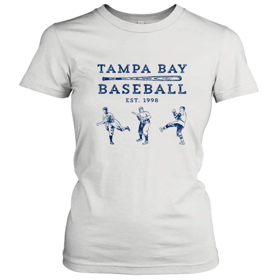 Classic Tampa Bay Baseball Fan Retro Vintage shirt Women’s T-Shirt