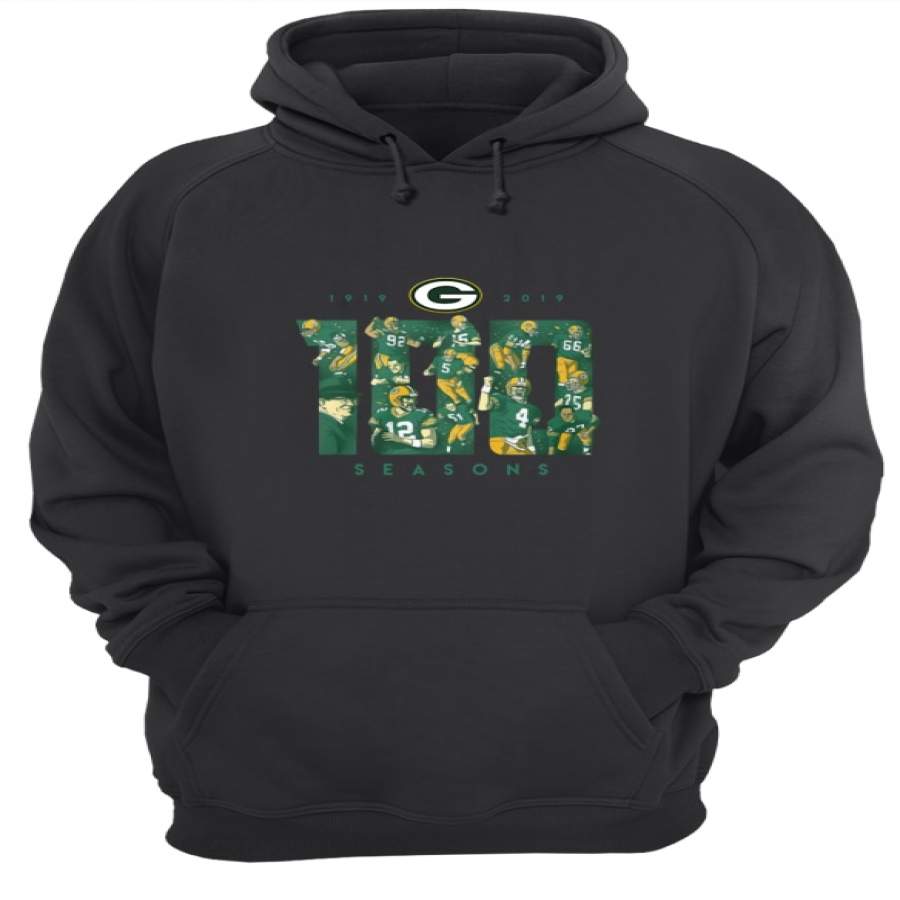 green bay packers 1919 2019 100 year seasons Hoodie