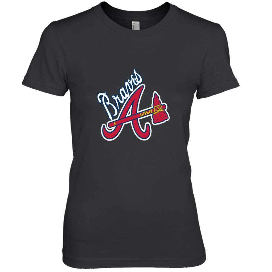 Braves Mascot Vintage Sports Name Tee Premium Women’s T-Shirt