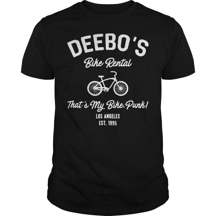 Deebo’s Bike Rental That’s My Bike Punk Los Angeles Est 1995 T-Shirt