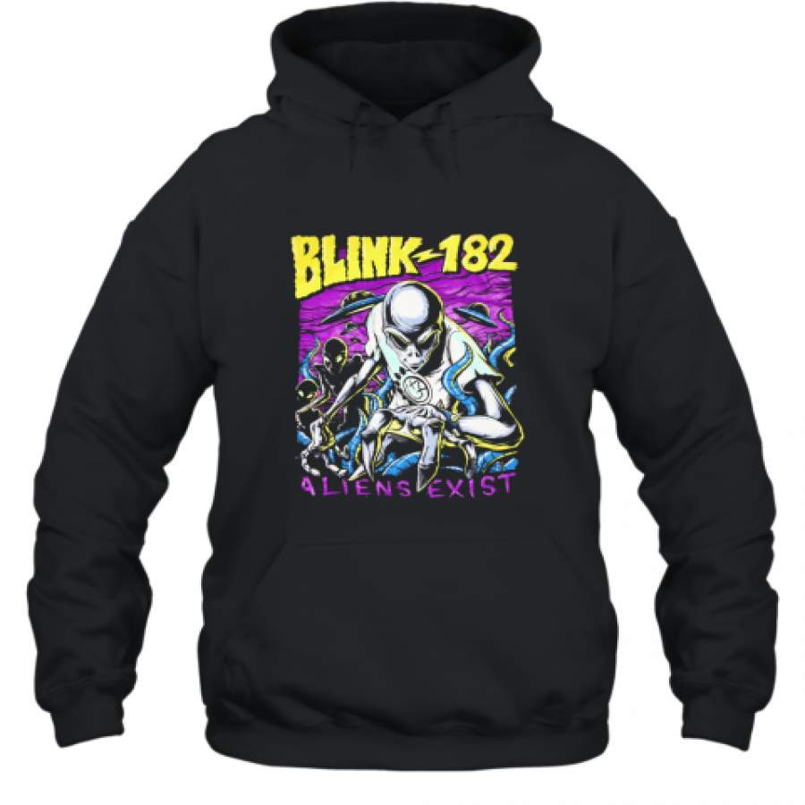 Blink 182 aliens exist shirt Hoodie