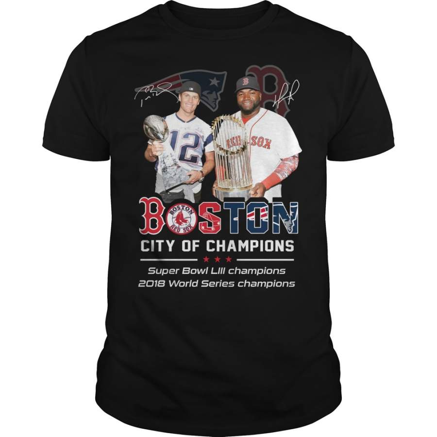 Boston city of champions T-Shirt