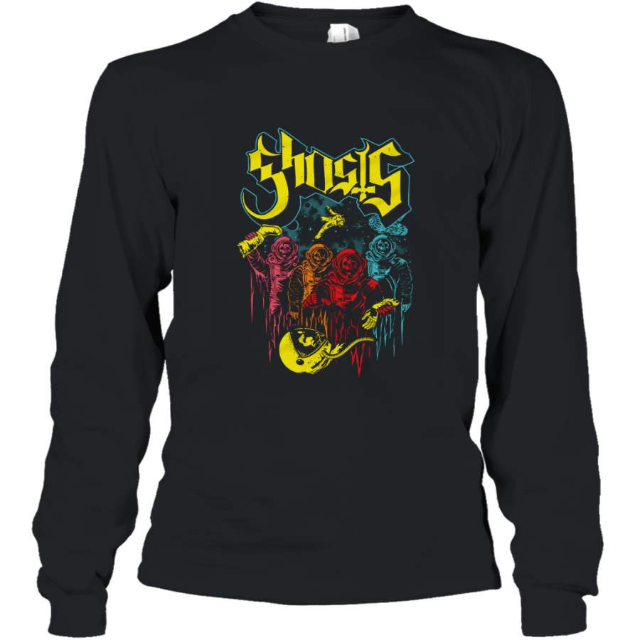 Ghost Thriller funny shirt Long Sleeve T-Shirt