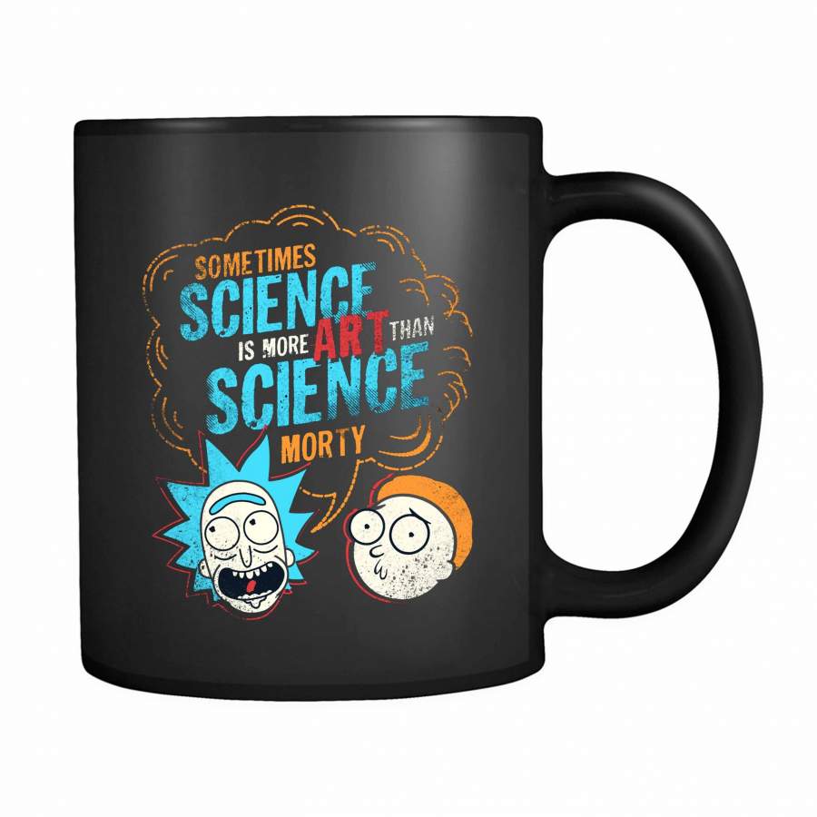 Rick And Morty Science Art 11oz Mug