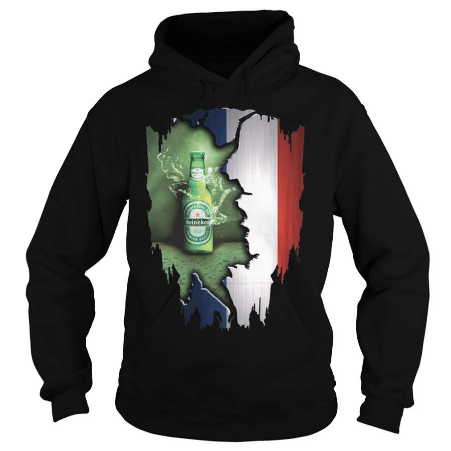 Independence Day 4th of July Heineken France Hoodie