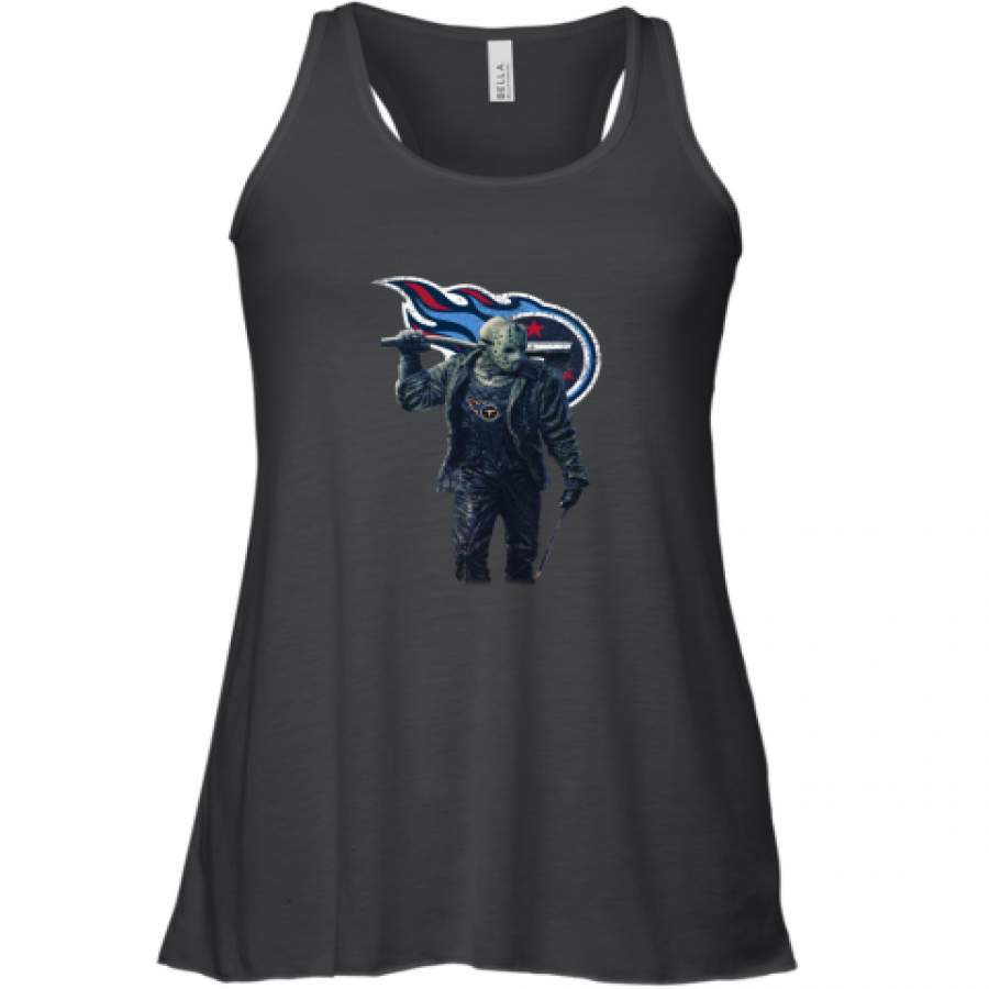 Jason Voorhees Tennessee Titans shirt Racerback Tank