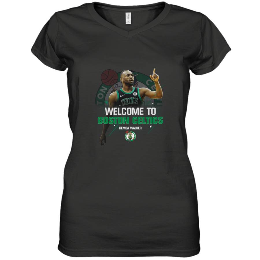 Kemba Walker Boston Celtics Shirt Women’s V-Neck T-Shirt