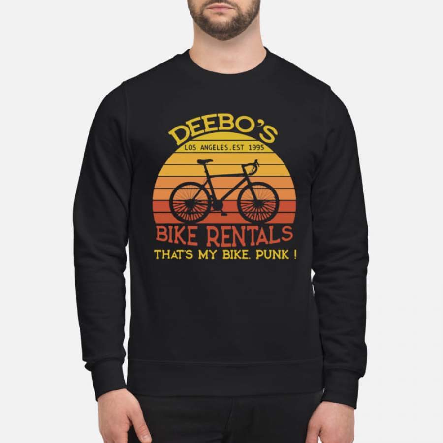 Deebo’s bike rentals that’s my bike punk Los Angeles est 1995 – Sweatshirt