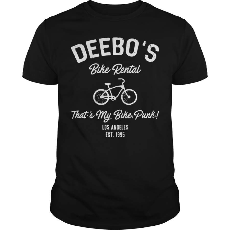 Deebo’s bike rental that’s my bike punk Los Angeles EST. 1995 T-Shirt