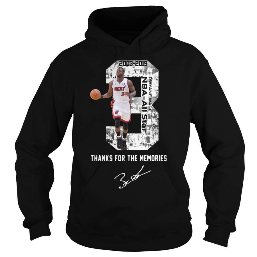 Miami Dwyane Wade Thank You For The Memories Hoodie