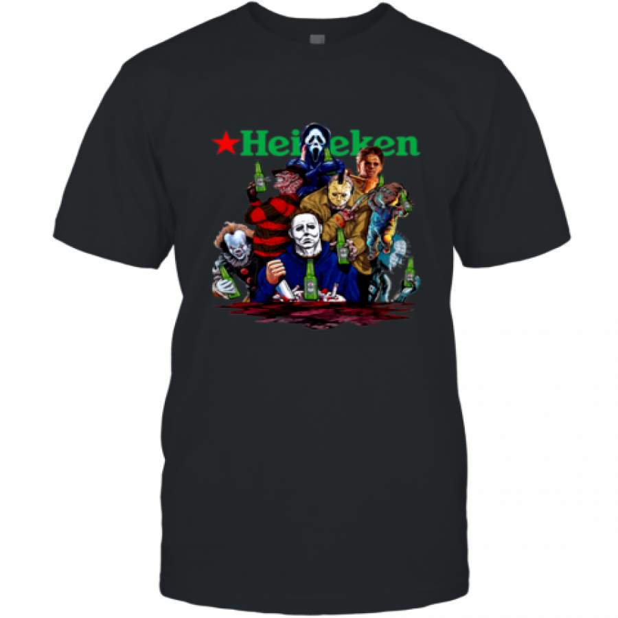 Heineken Horror film characters shirt T-Shirt