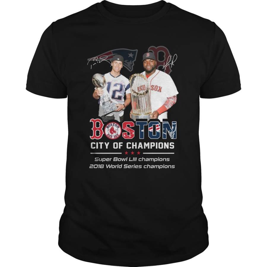 Boston city of champions Best Gift T-Shirt