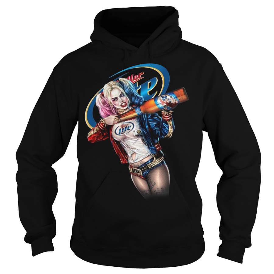 Harley Quinn Miller Lite Hoodie