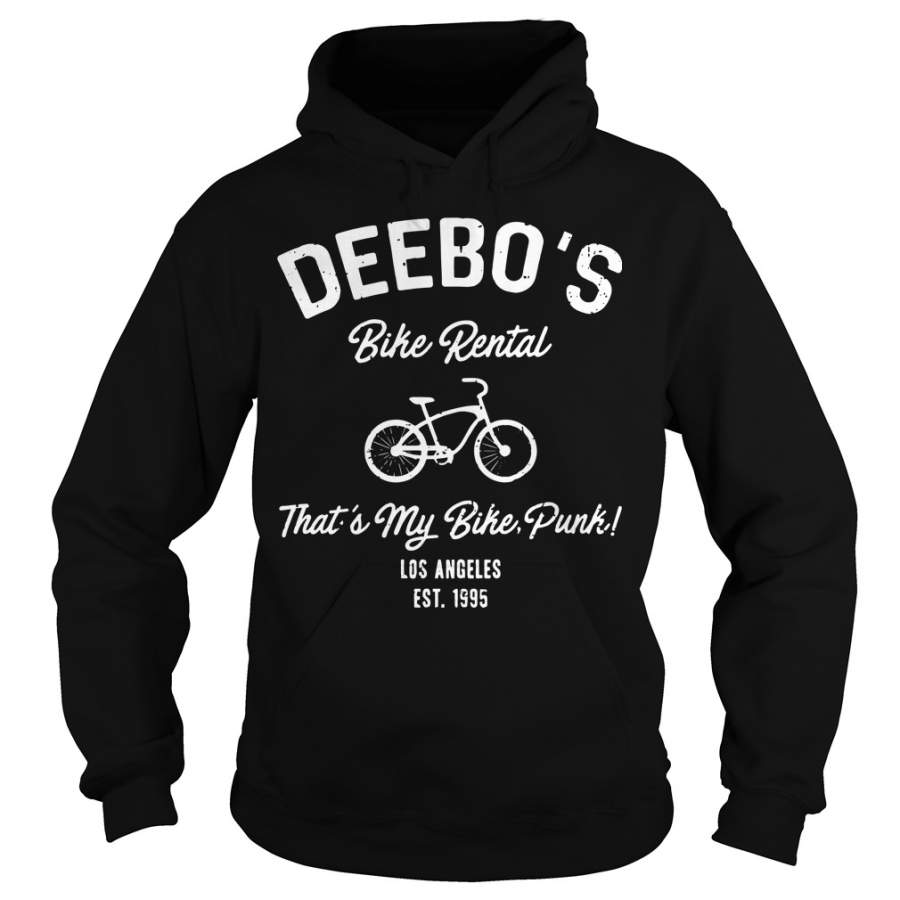 Deebo’s bike rental that’s my bike punk Los Angeles EST. 1995 Hoodie