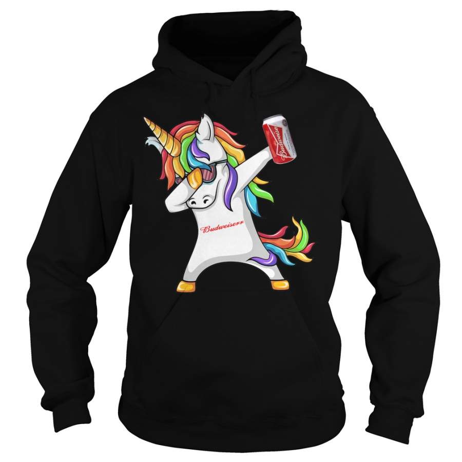 Budweiser Unicorn Dabbing Hoodie