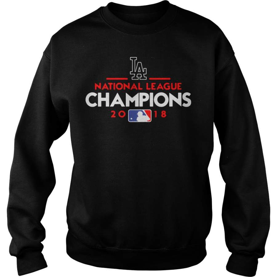 Los Angeles Dodgers national league champions 2018 Sweatshirt