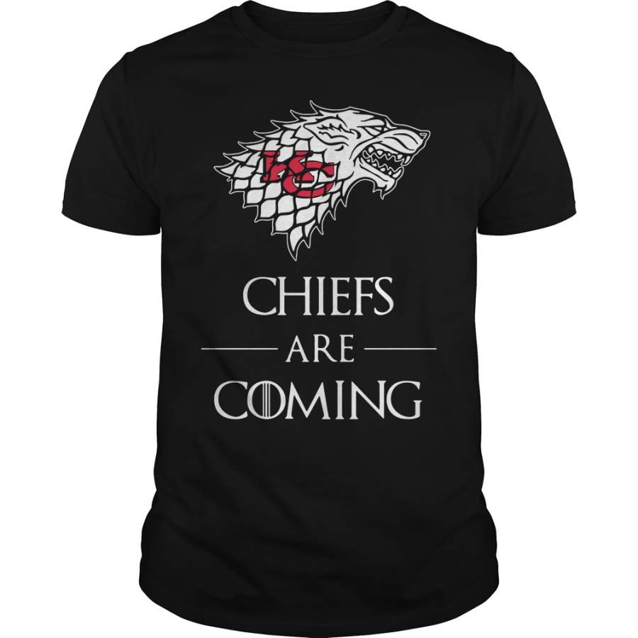 Kansas City Chiefs are coming Game of Thrones T-Shirt