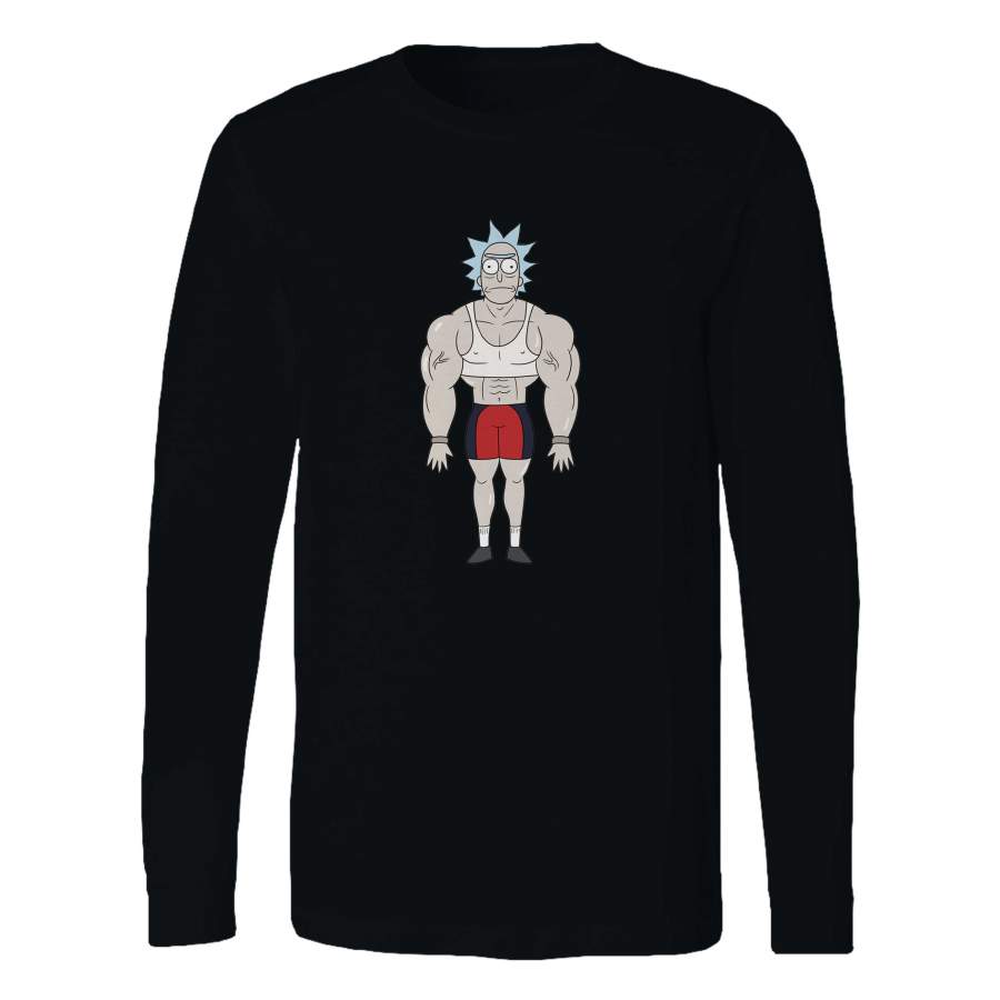 Rick And Morty Gym Long Sleeve T-Shirt