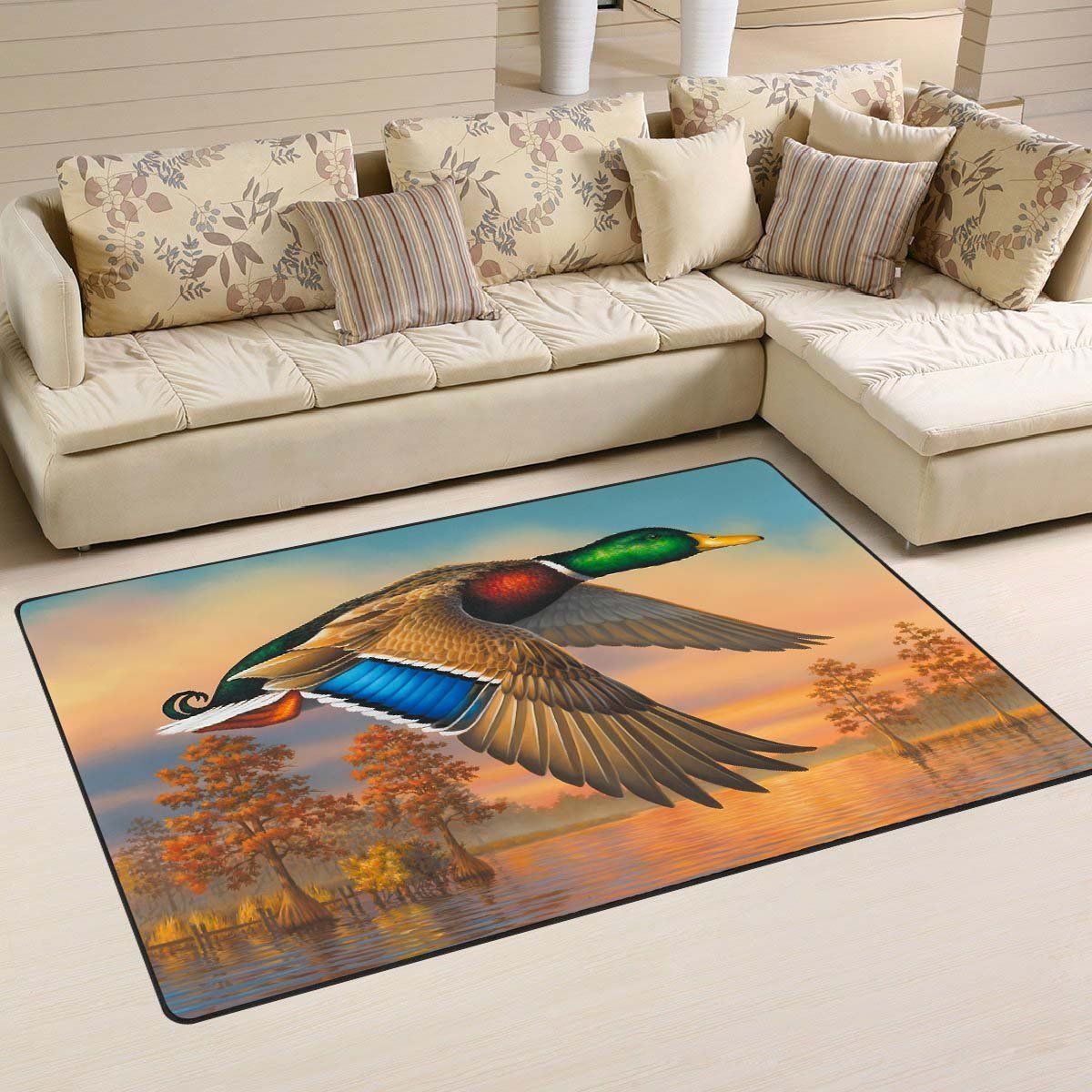 Duck Hunting Area Rug 06962