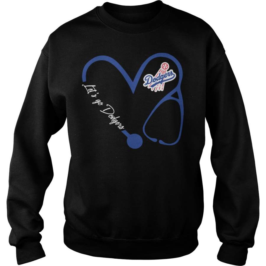 Los Angeles Dodgers Love Nurse Let’s go Dodgers – Sweatshirt