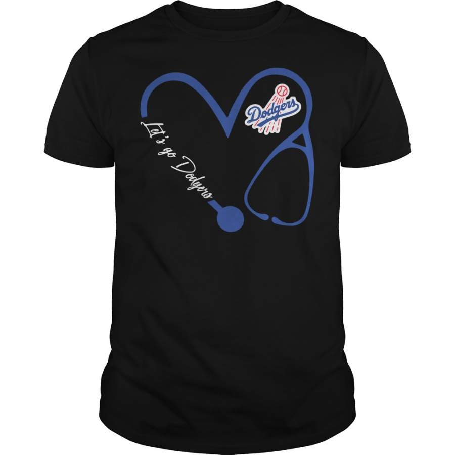 Los Angeles Dodgers Love Nurse Let’s go Dodgers – T-Shirt