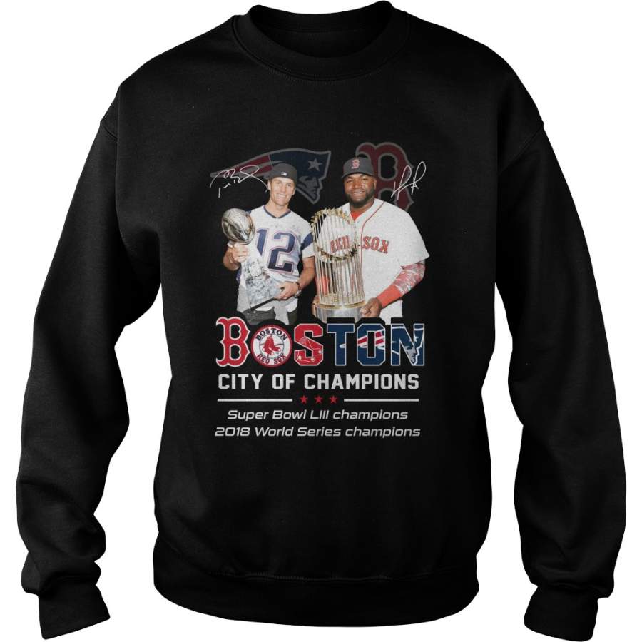 Boston city of champions Best Gift Sweatshirt