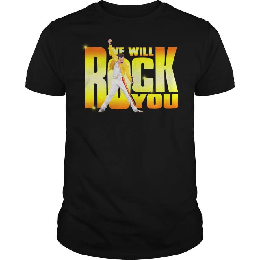 Freddie Mercury We Will Rock You T-Shirt