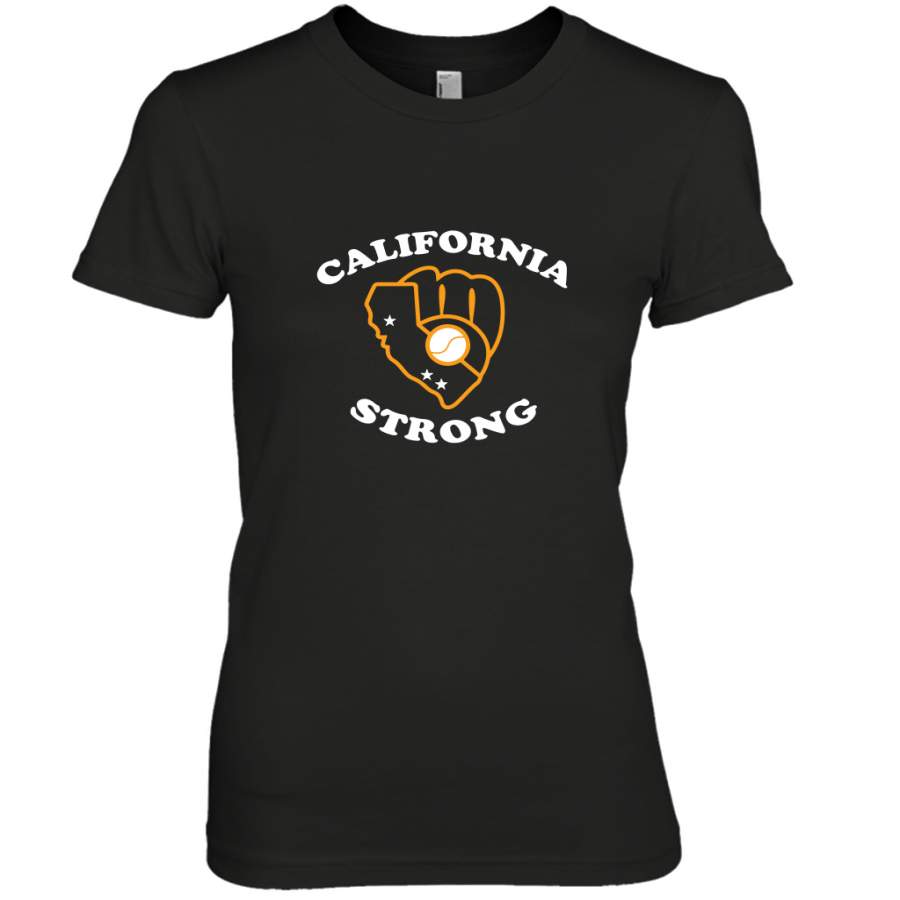 California Strong Milwaukee Brewers Shirt Premium Women’s T-Shirt